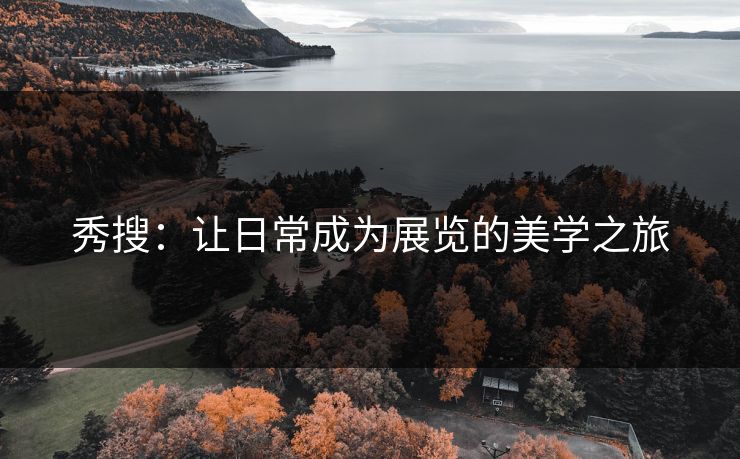 秀搜：让日常成为展览的美学之旅